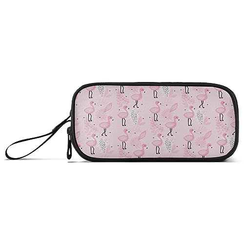 RPLIFE Rosa Flamingos Federmäppchen Tasche Divided Pencil Case Cute Pencil Case Aesthetic von RPLIFE