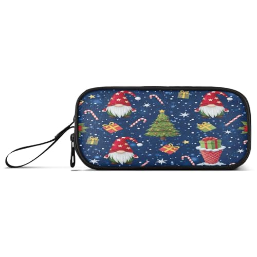 RPLIFE Skurrile Weihnachtswichtel Federmäppchen, Federmäppchen mit großem Fassungsvermögen, Federmäppchen für Erwachsene von RPLIFE
