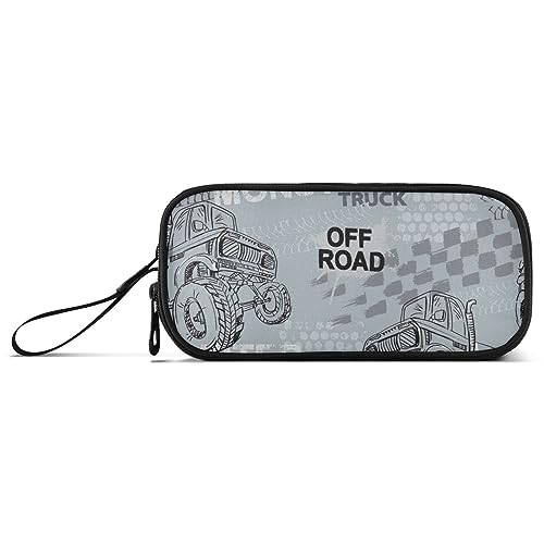 RPLIFE Trucks Pencil Box Case, Zip Pouch, Pencil Pouch Boy von RPLIFE