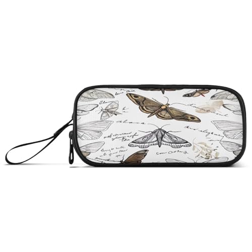 RPLIFE Weiße Stiftebox mit Fächern, niedliche Bleistifttaschen für Mädchen von RPLIFE