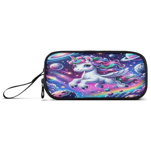 RPLIFE niedliche Karikatur Einhorn Galaxie Raum Stift Federmäppchen, große Kapazität Federmäppchen, Leinwand Federmäppchen RPLIFE niedliche Karikatur Einhorn Galaxie Raum Stift Federmäppchen, große Kapazität Federmäppchen, Leinwand Federmäppchen von RPLIFE