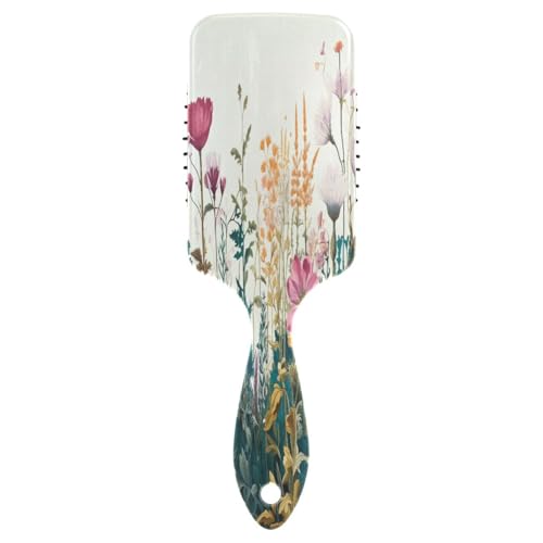 Wildblumen Botanisches Kissen Haarkamm, Entwirrungsbürste, Haarkamm Damen Wildblumen Botanisches Kissen Haarkamm, Entwirrungsbürste, Haarkamm Damen von RPLIFE