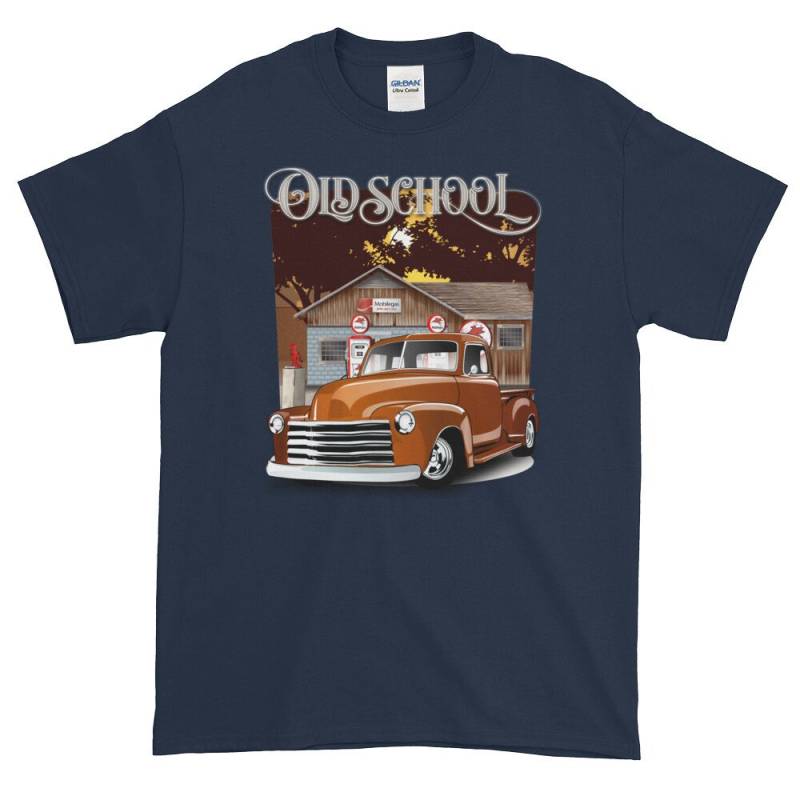1948 Braun Chevrovlet Off-Pickup Old School T-Shirt Hemd von RPMArtCom