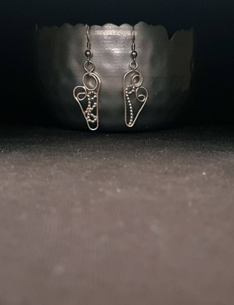 Filigrane Silberne Ohrhänger von RPSchmuckDesign