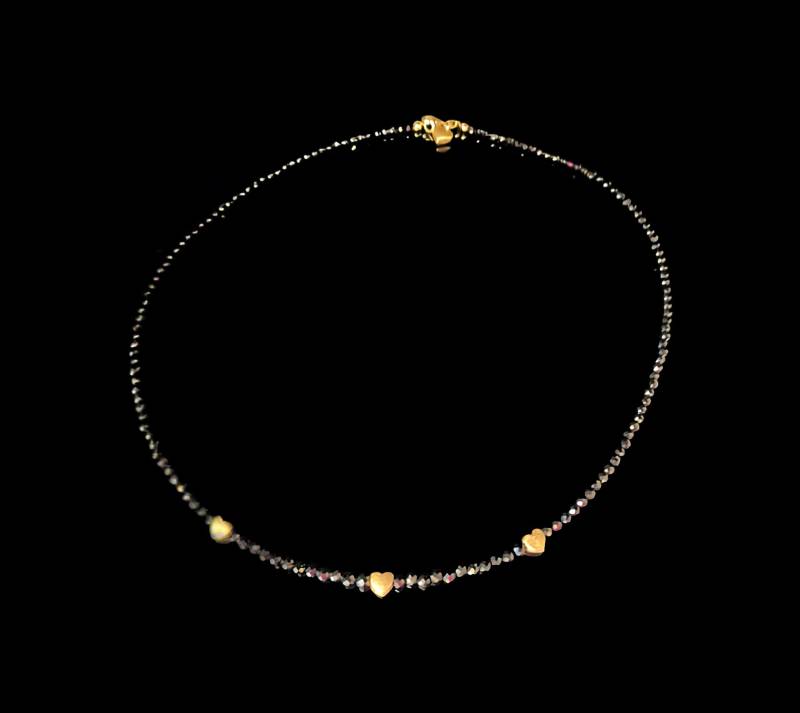 Zauberhaftes Schwarzes Turmalin Collier von RPSchmuckDesign