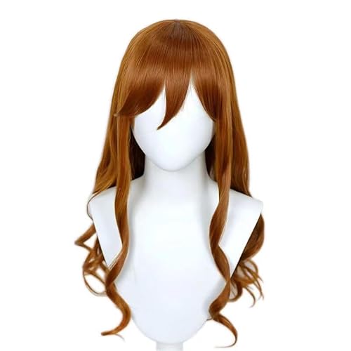 Die comic-reality-show mit dem toupet, Cosplay Perücke Braun 28 Zoll Mit Perückenkappe for Halloween-Partys von RPXHZLKTM