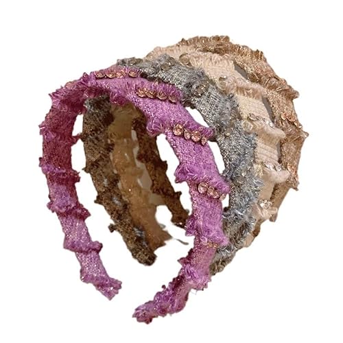 Haarbänder für Frauen BKSYOFU Diamantbesetzte Haarband-Clip-Haar-Accessoire, hohe Banddruck-Haarspange von RPXHZLKTM