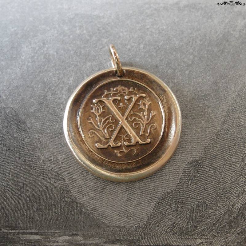 Wachssiegel Charm Initiale X - Wachs Siegel Schmuck Anhänger Alphabet Charms Buchstabe Wachssiegel Charm Initiale X - Wachs Siegel Schmuck Anhänger Alphabet Charms Buchstabe von RQPStudio