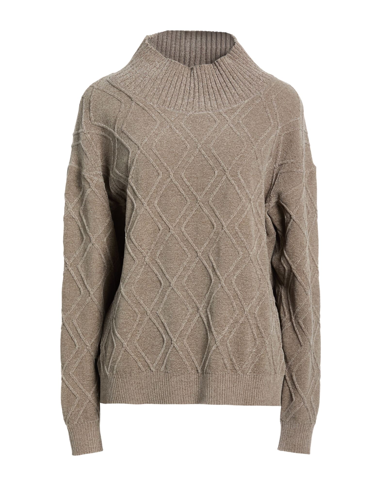 RRD Rollkragenpullover Damen Maulwurfsgrau von RRD