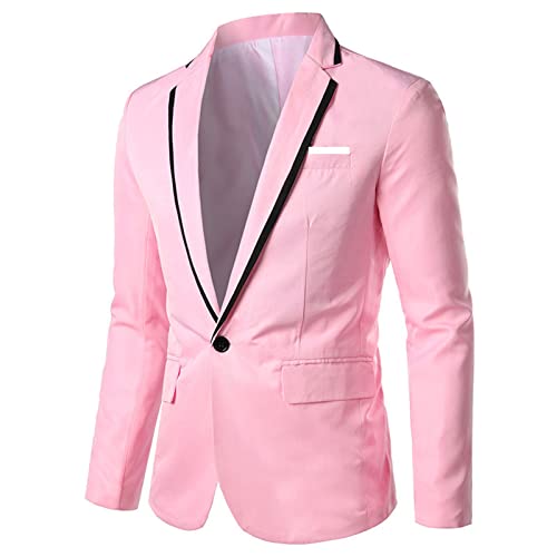 RRGEAR Herren Modern Sakko Sportlich Regular Fit Anzugjacke Casual Feierlichkeiten Blazer Herren Pailletten Sakko Blazer Slim Fit Hochzeit Smoking Blazer Neueste Winterjacke für Männer von RRGEAR