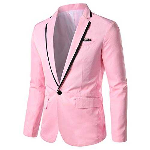 RRGEAR Herren Sakko Slim Fit Männer Bunter Blazer Herren Sakko Anzug-Jackett Blazer Smoking Herren Sakko Blazer Anzugjacke Jackett AnzüGe FüR Herren Herren Blazer von RRGEAR