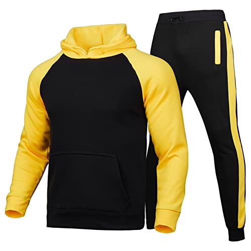 RRGEAR Herren Trainingsanzug Jogginganzug Sportanzug Männer Jogging Anzug Sweatshirt Hose Jogginganzugherren Herren Trainingsanzug Herren von RRGEAR