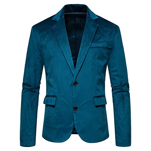 RRGEAR Sakko Herren Sportlich Regular Fit Leinen Männer Blazer Modern Freizeit Jackett Anzugjacke Anzug Herren Schwarz Geeignet für Erwachsene/Jugendliche von RRGEAR