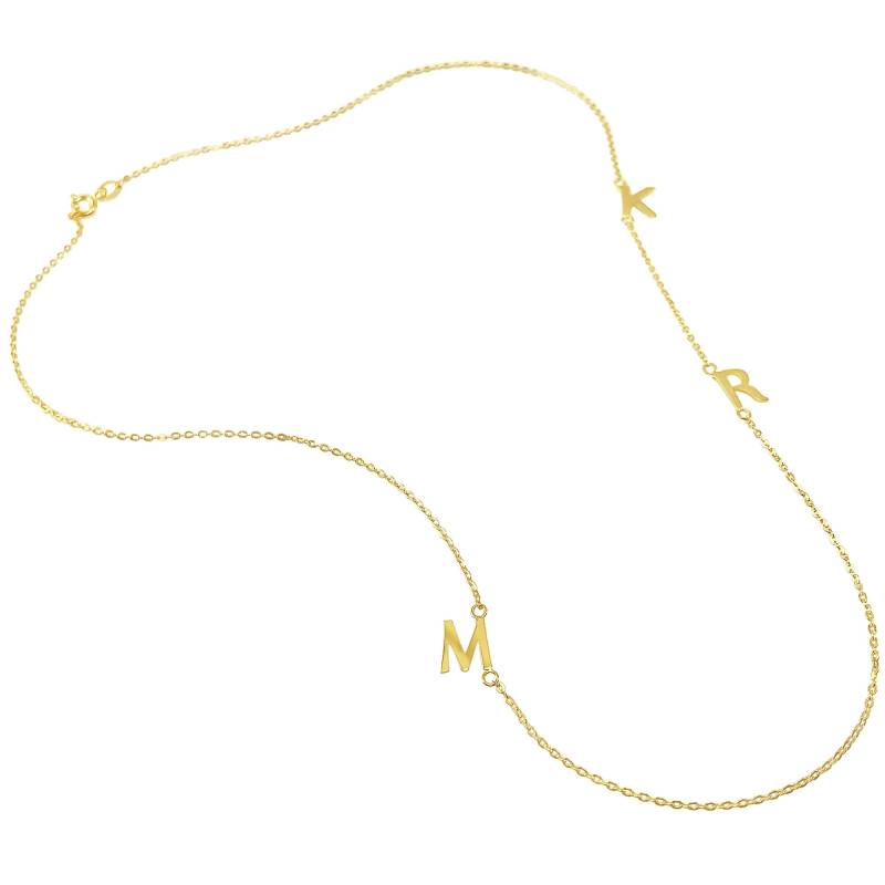 Initial Halskette Aus Silber 925 von RRJewels