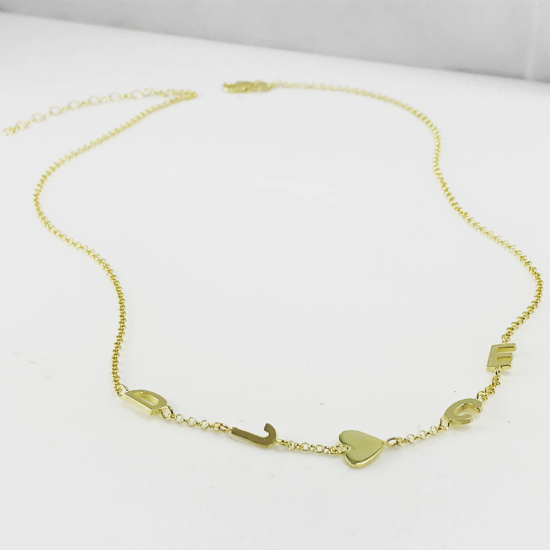 Personalisierte Sterling Silber Anfang Halskette Benutzerdefinierte Buchstabe & Symbol Schmuck Personalisierte Sterling Silber Anfang Halskette Benutzerdefinierte Buchstabe & Symbol Schmuck von RRJewels