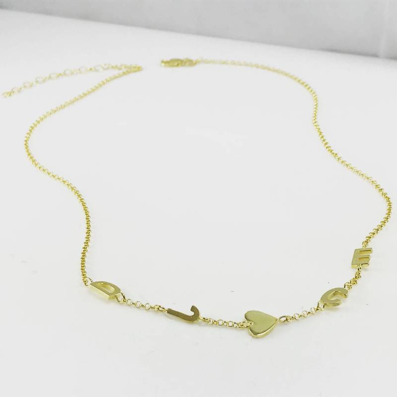 Personalisierte Sterling Silber Anfang Halskette Benutzerdefinierte Buchstabe & Symbol Schmuck Personalisierte Sterling Silber Anfang Halskette Benutzerdefinierte Buchstabe & Symbol Schmuck von RRJewels