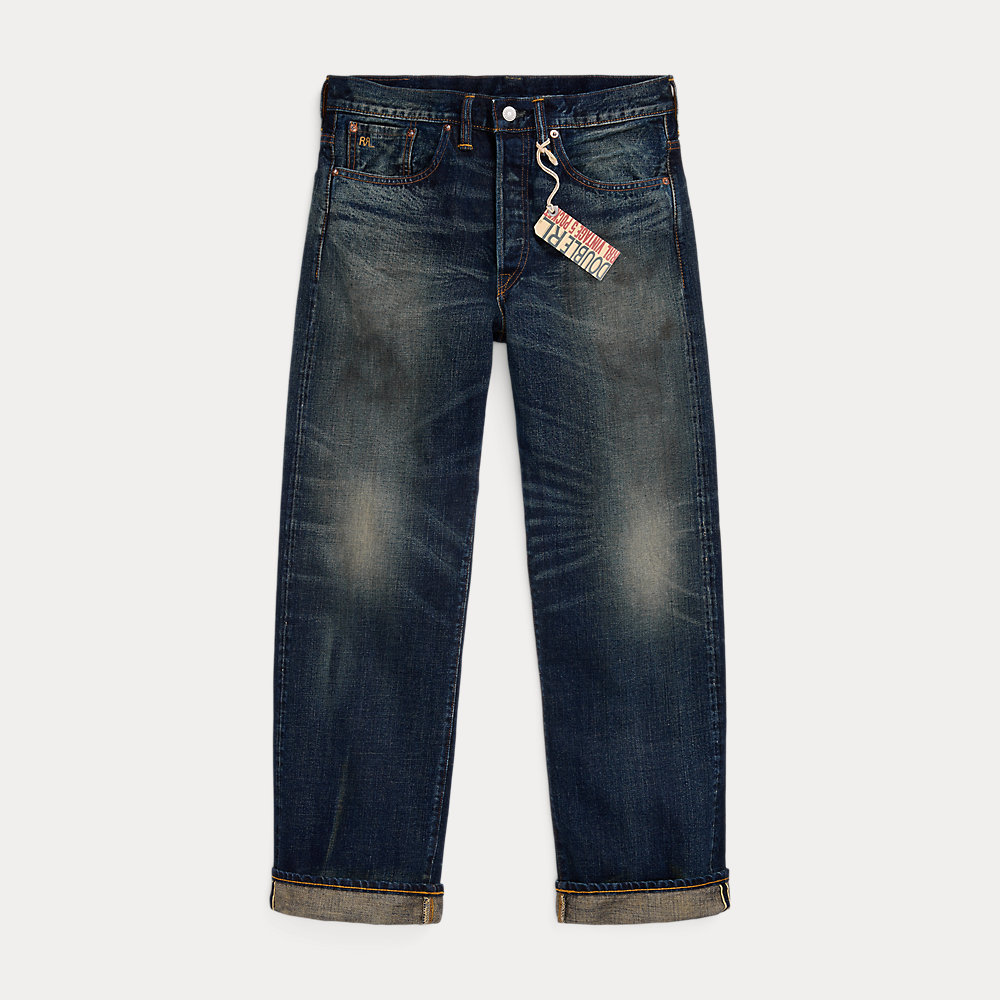 5-Pocket-Jeans mit Givins-Waschung von RRL