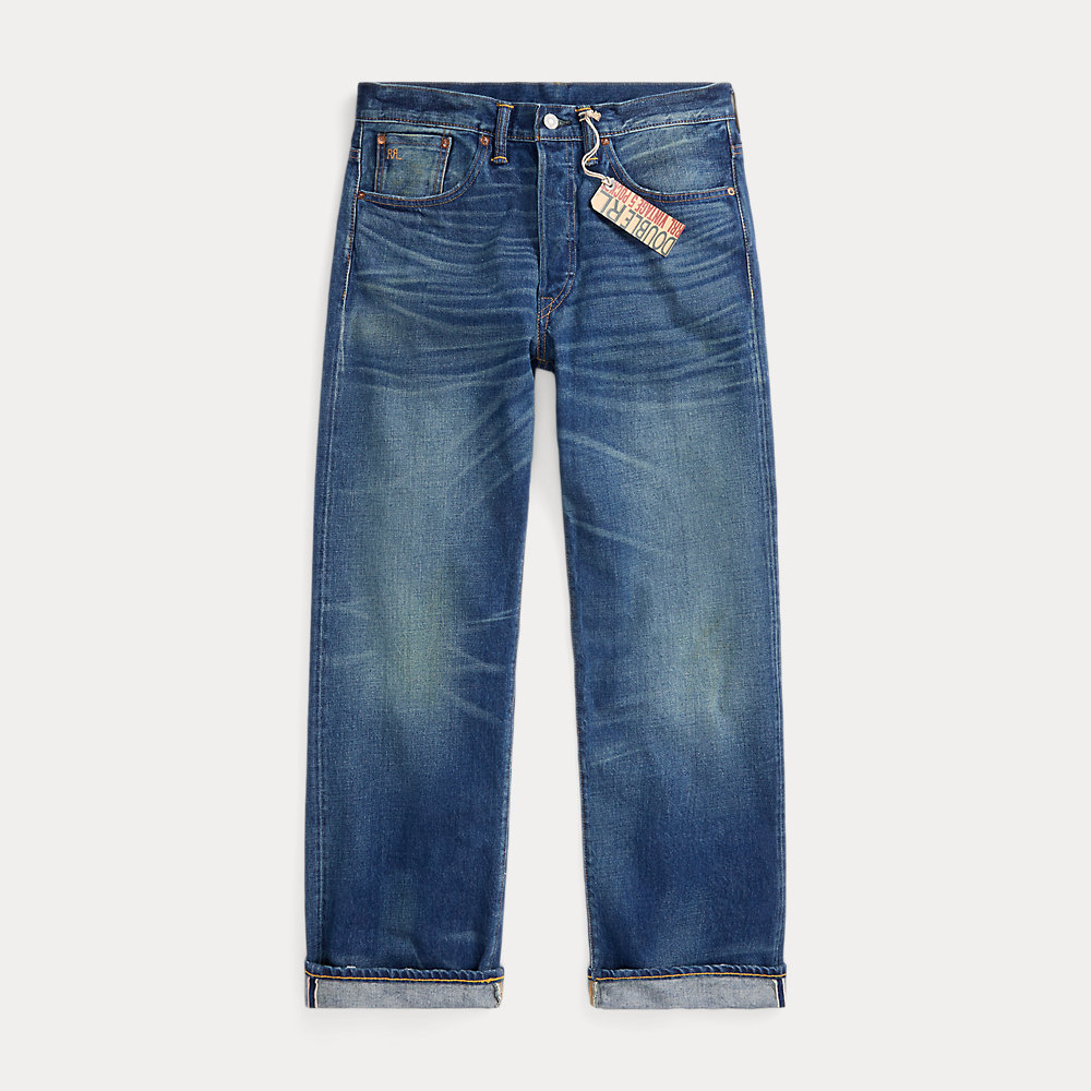 5-Pocket-Jeans mit Grandfalls-Waschung von RRL