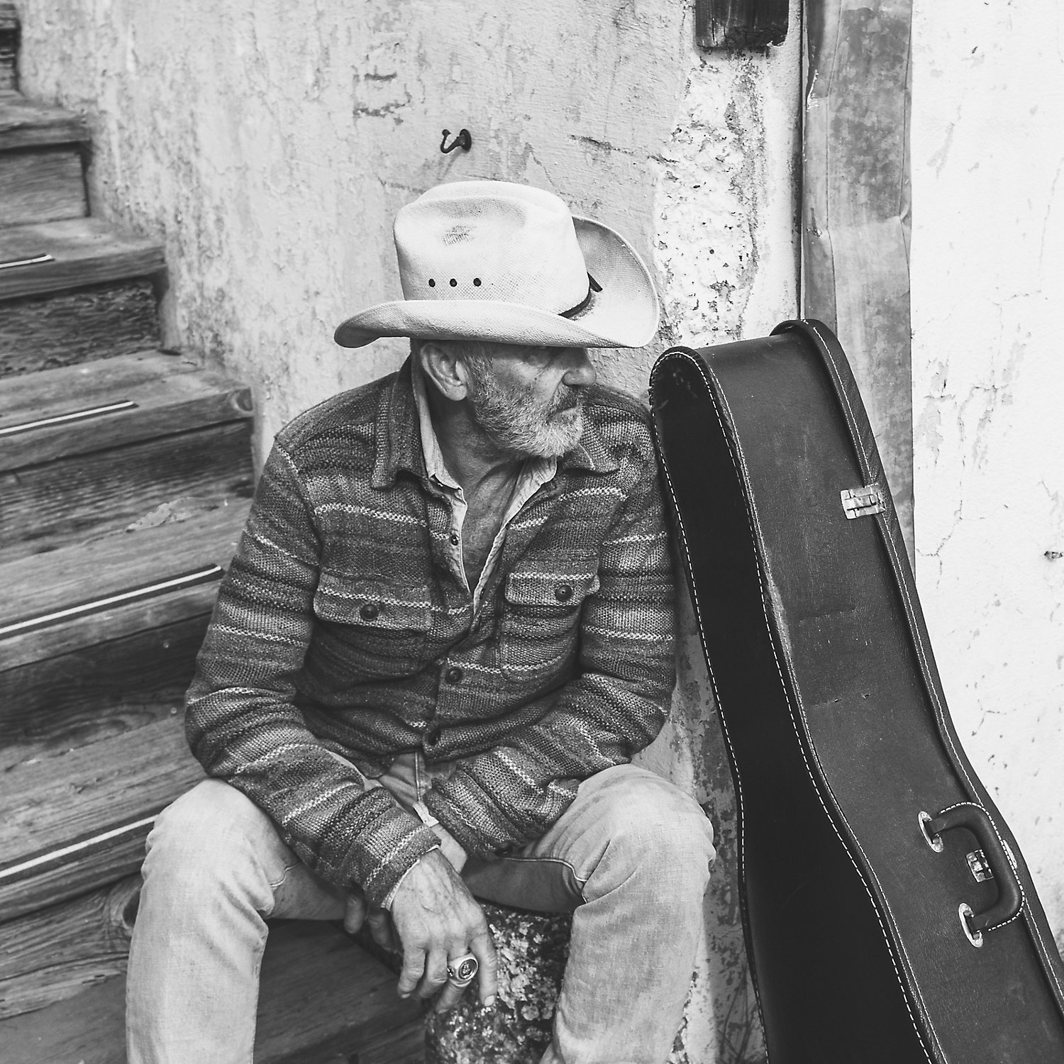 Arbeitshemd-Pullover mit Streifenmuster von RRL