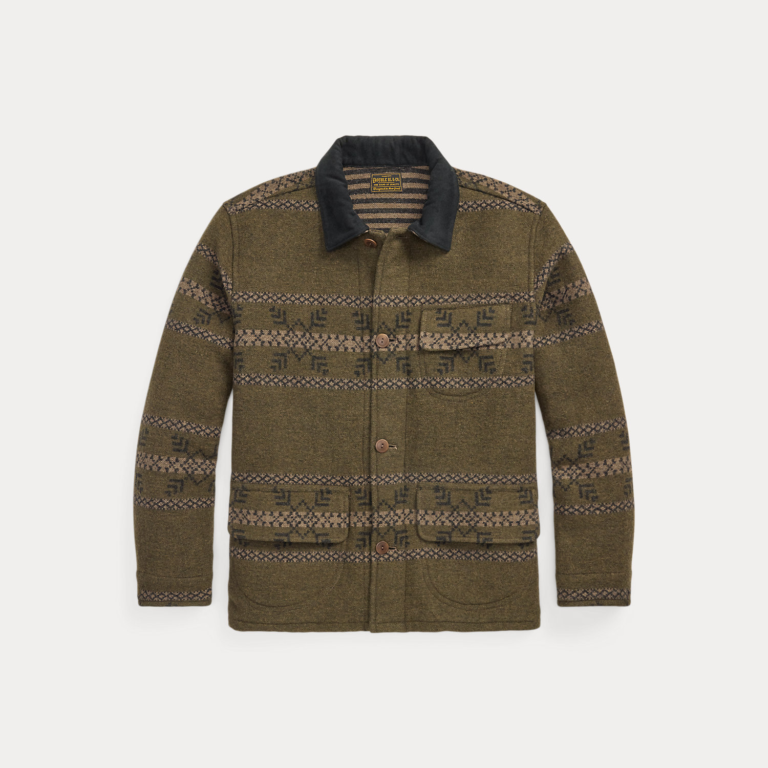 Beidseitige Jacquardjacke von RRL