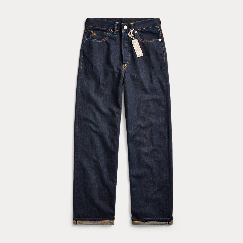 Boy-Fit Jeans mit hohem Bund von RRL