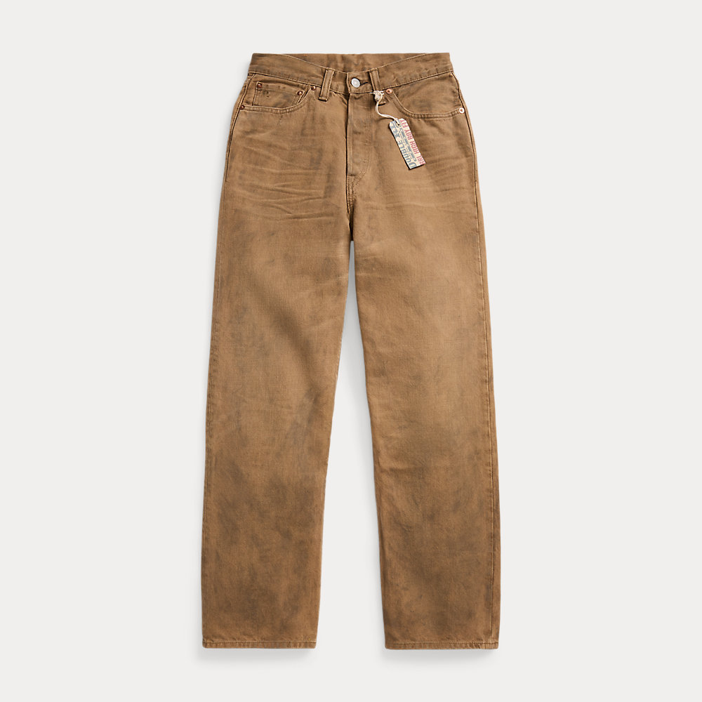 Boy-Fit Jeans mit hoher Leibhöhe Boy-Fit Jeans mit hoher Leibhöhe von RRL