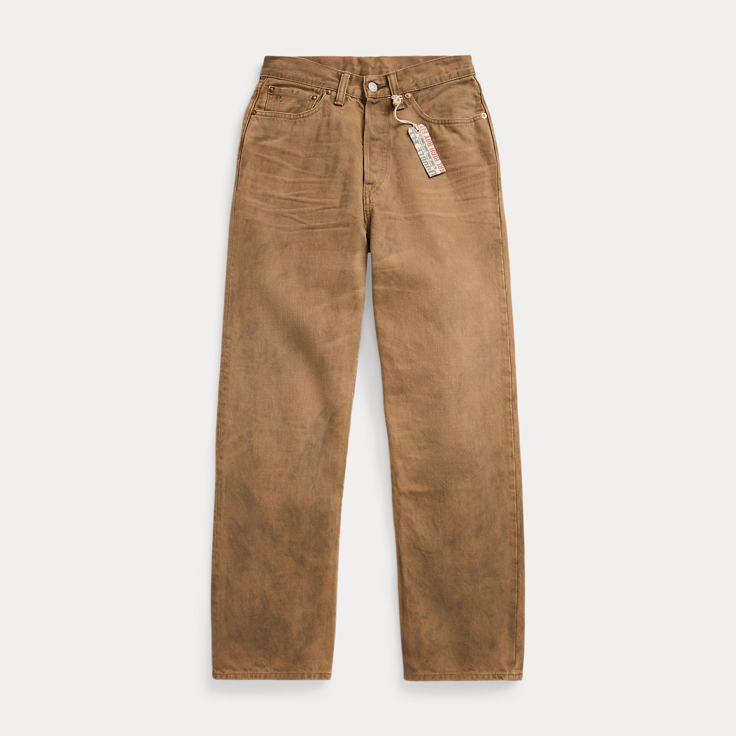 Boy-Fit Jeans mit hoher Leibhöhe von RRL