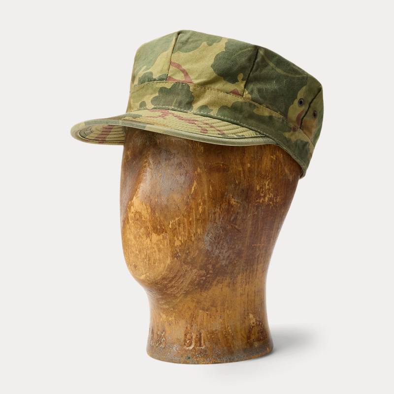 Camouflage-Kappe aus Popeline von RRL