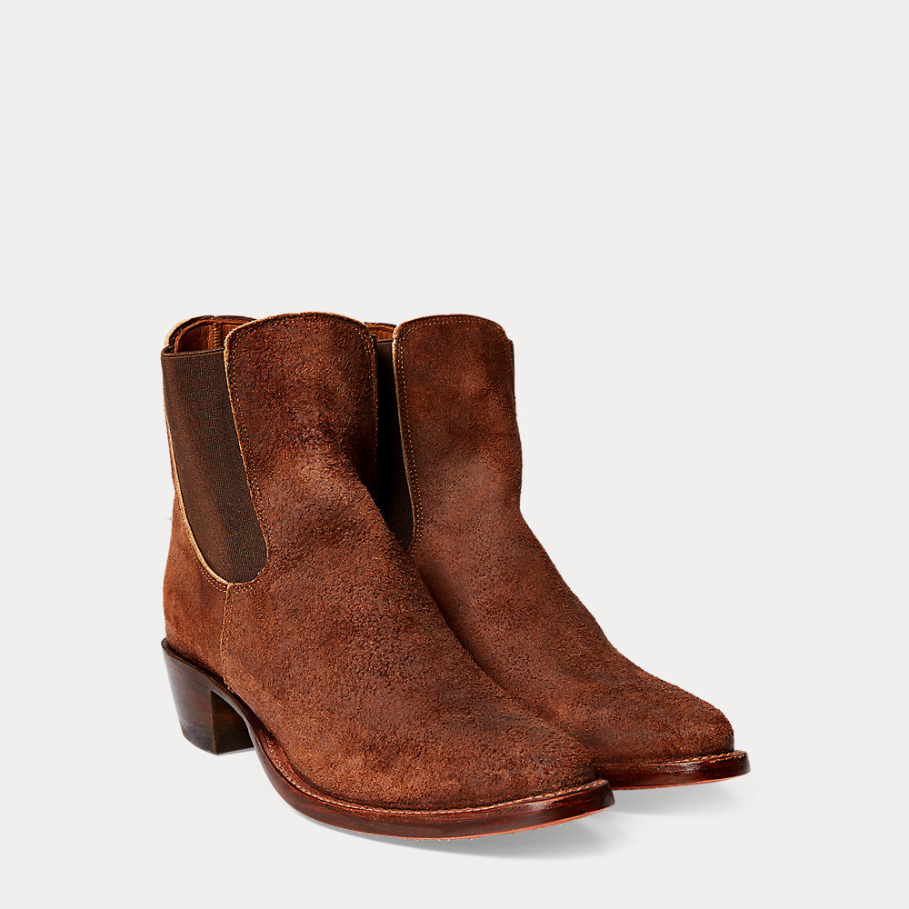 Chelsea-Stiefel Plainview aus Wildleder von RRL