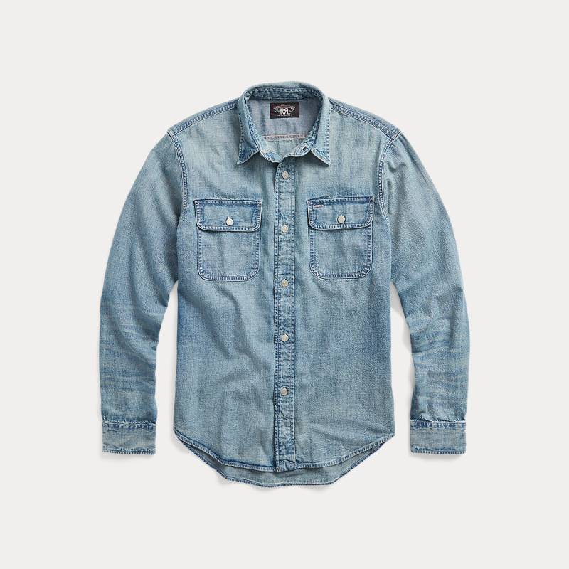 Arbeitshemd aus Indigo-Denim Arbeitshemd aus Indigo-Denim von RRL