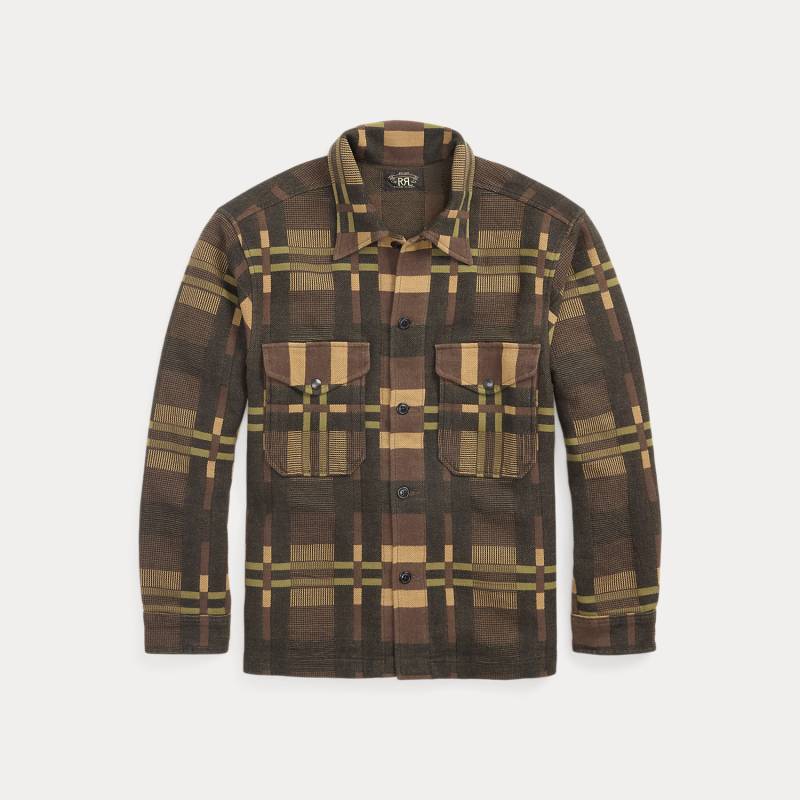 Gemusterte Jacquard-Hemdjacke von RRL