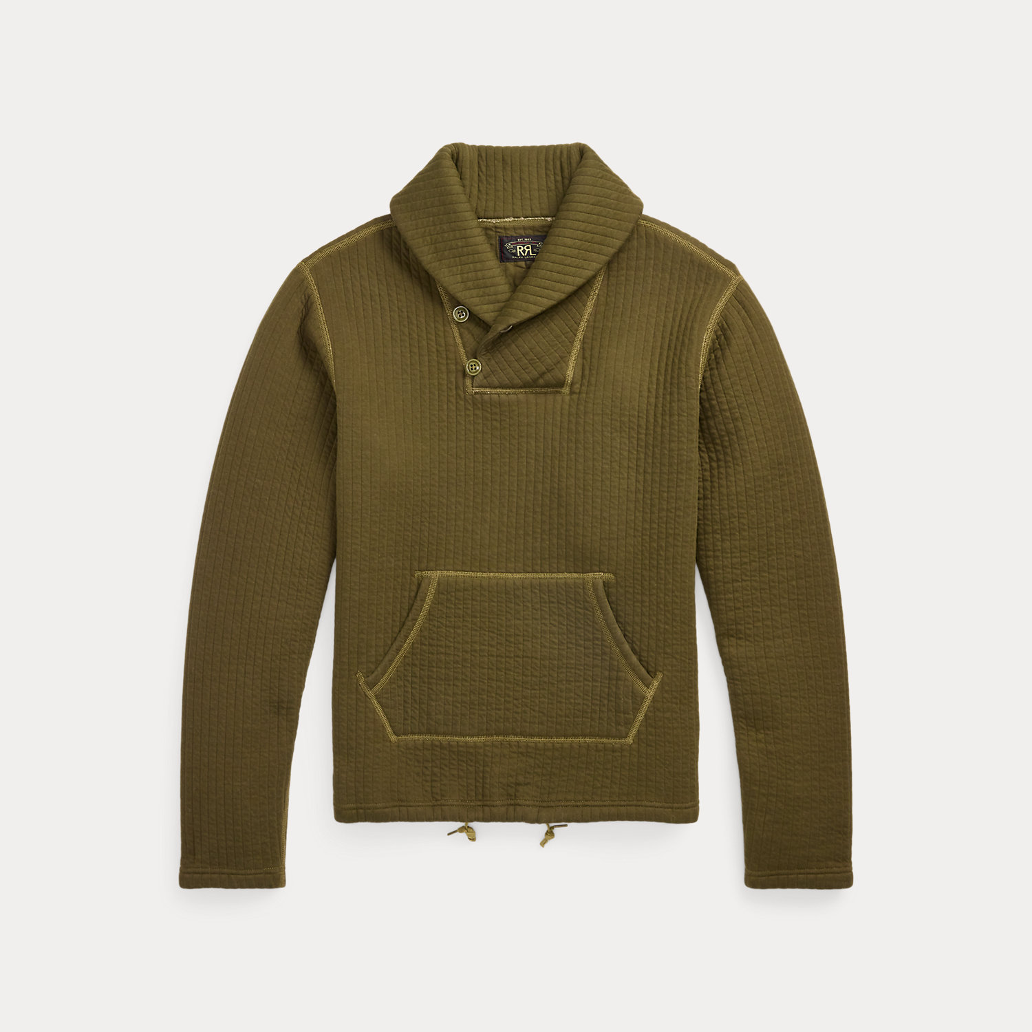 Gestepptes doppellagiges Sweatshirt von RRL