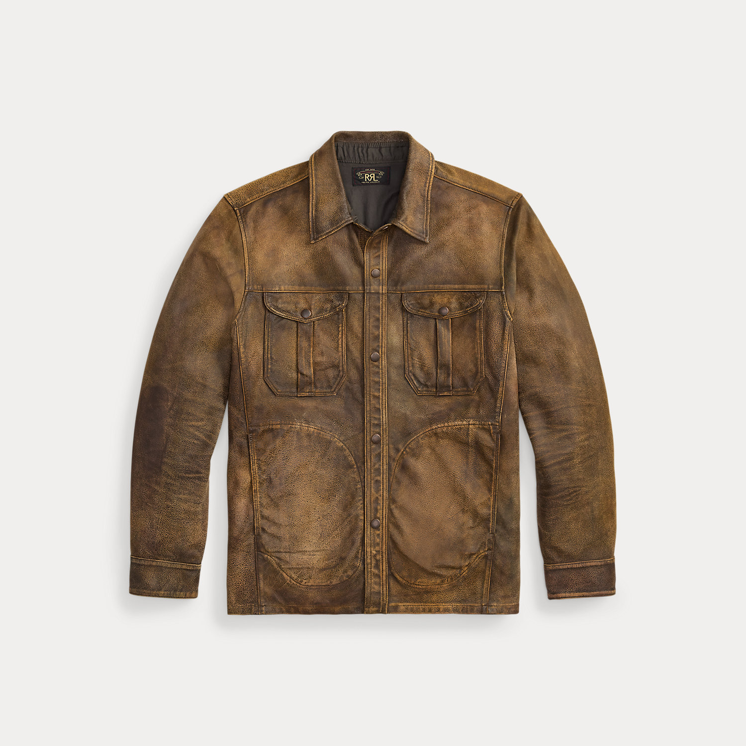 Hemdjacke aus Schafleder von RRL