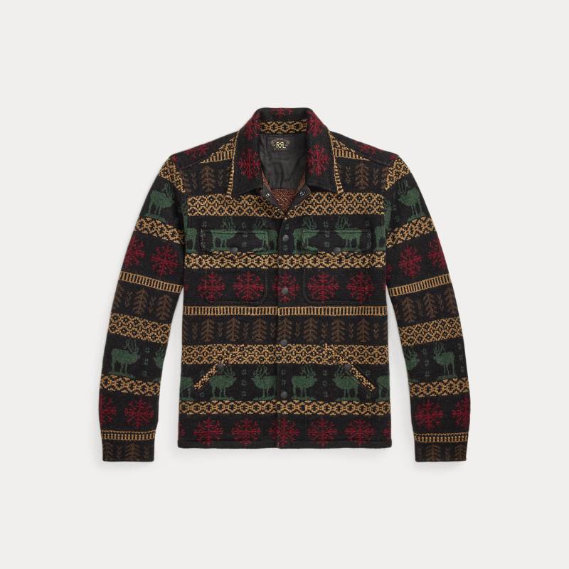 Hemdjacke aus Wolle von RRL