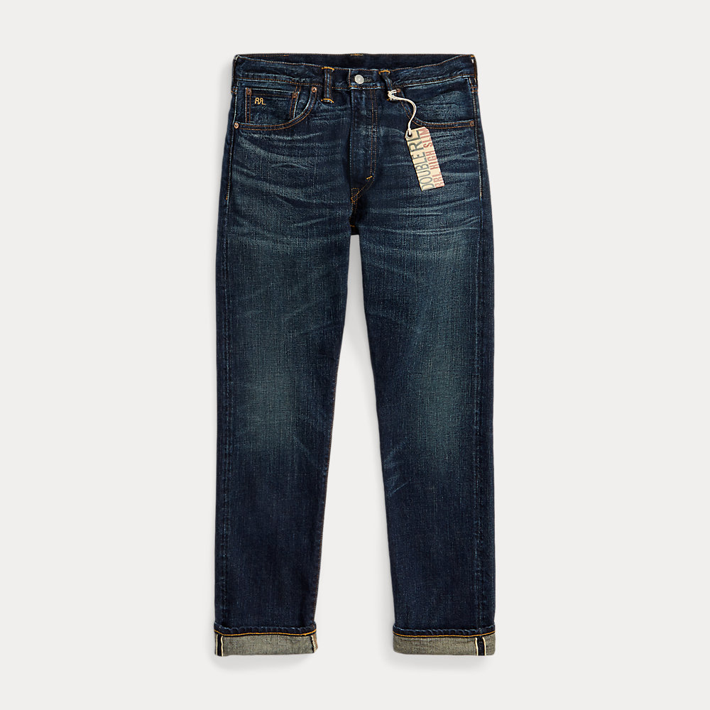 Hohe Slim-Fit Bayview-Selvedge-Jeans Hohe Slim-Fit Bayview-Selvedge-Jeans von RRL