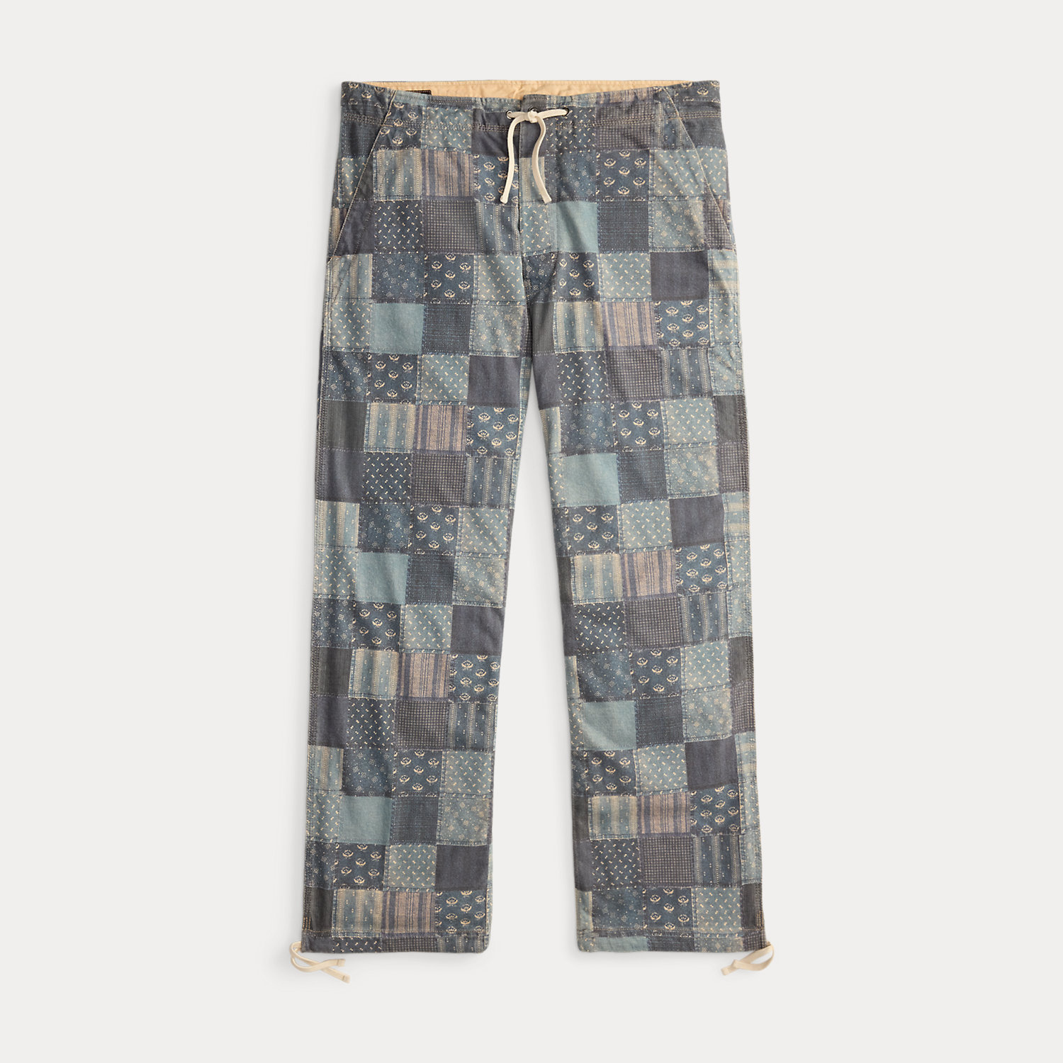 Hose aus Jersey mit Patchwork-Muster von RRL