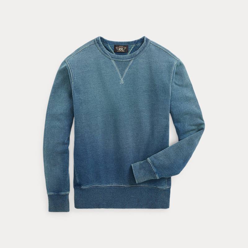 French-Terry-Sweatshirt in Indigo von RRL