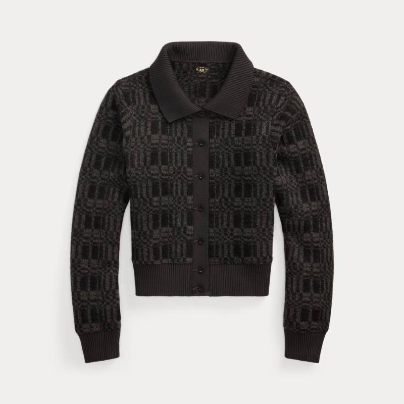 Jacquard-Strickjacke aus Wollmischung von RRL