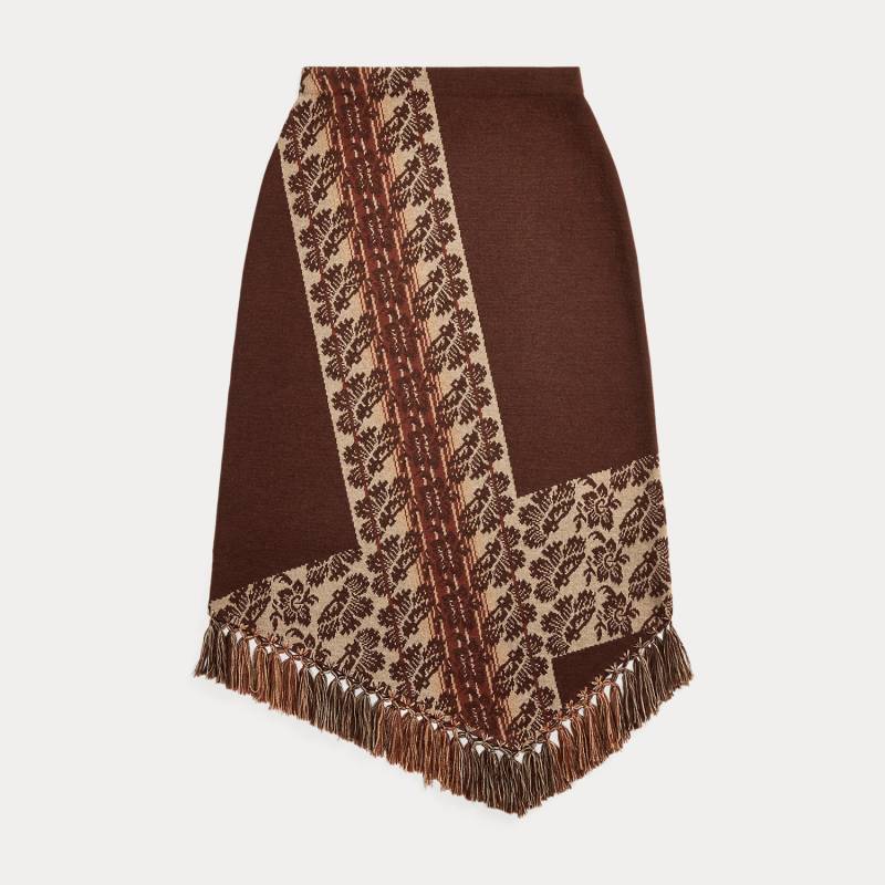 Jacquard-Wollrock mit Fransenbesatz von RRL