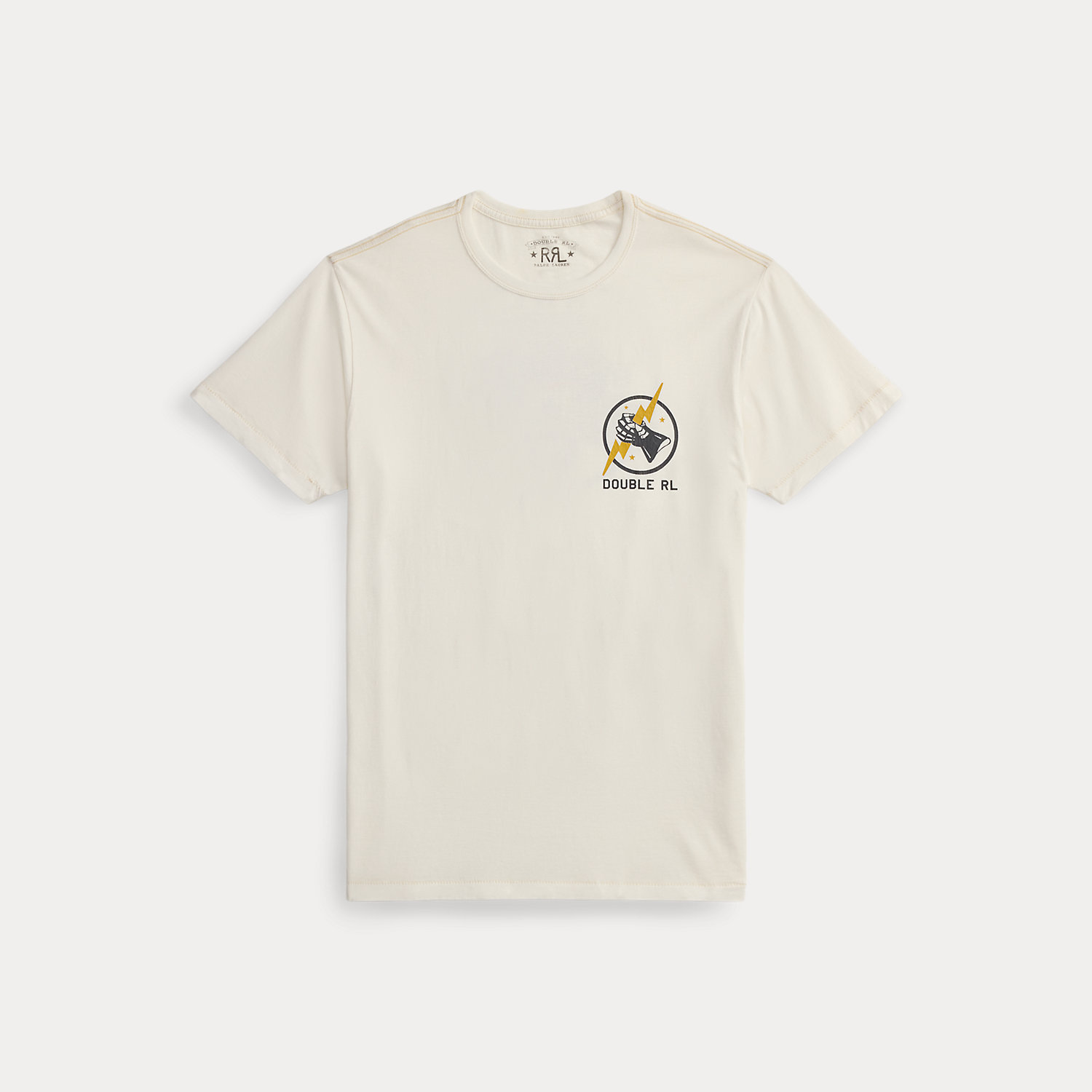 Jersey-T-Shirt mit Grafik von RRL