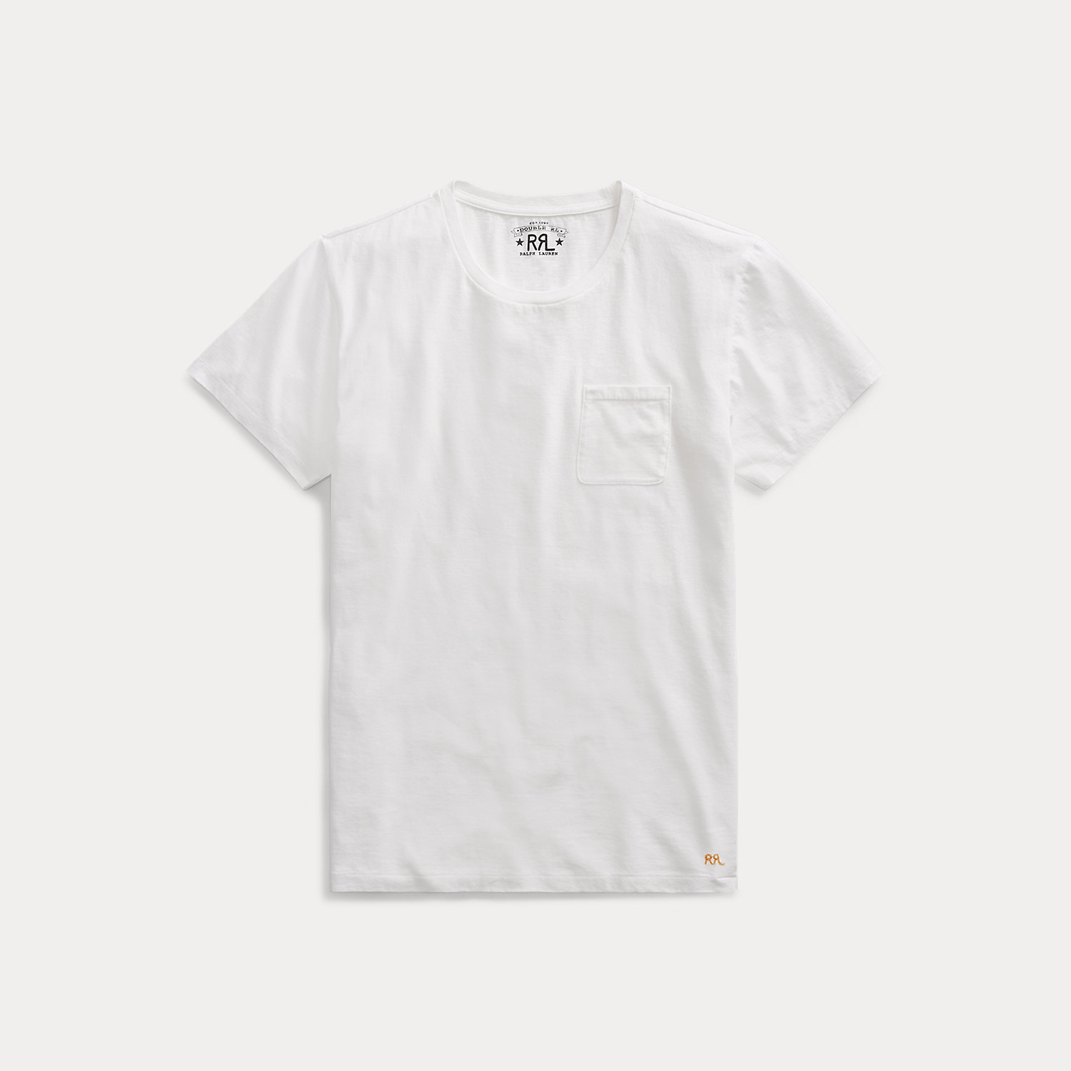 Jersey-T-Shirt mit Tasche von RRL