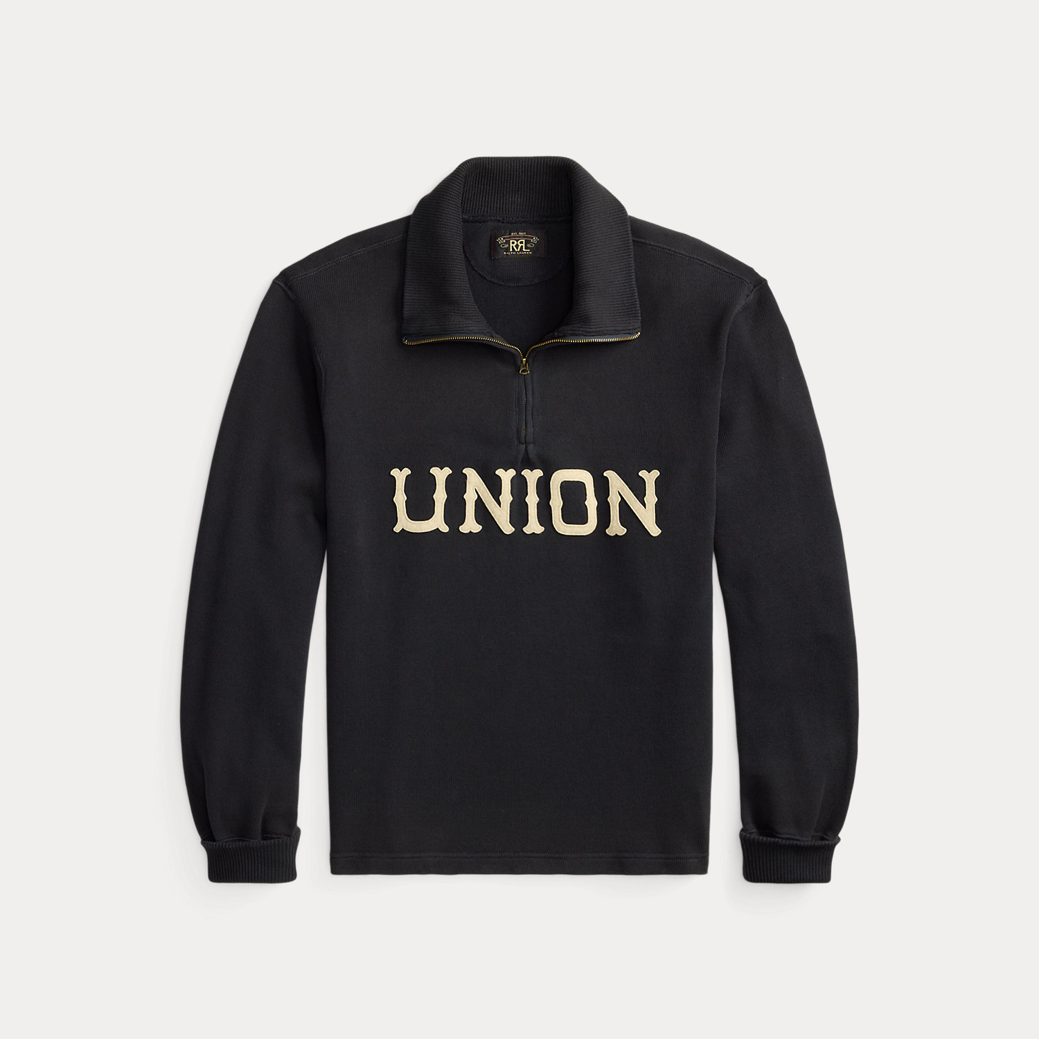 Jerseypullover mit Applikationen von RRL
