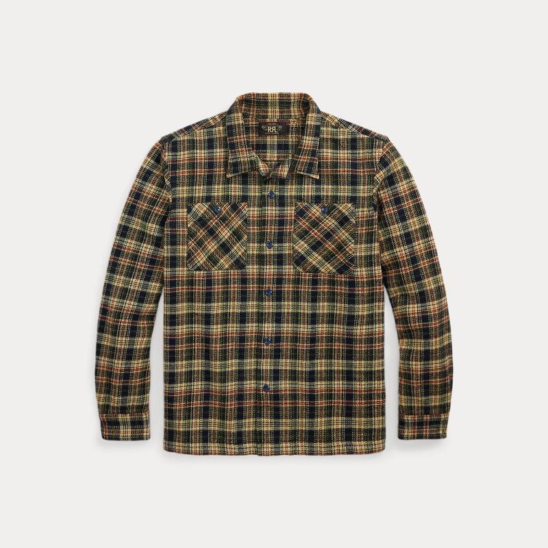 Kariertes Freizeit-Kurzarmhemd von RRL