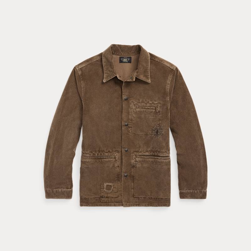 Kordsamt-Hemdjacke in Used-Optik von RRL