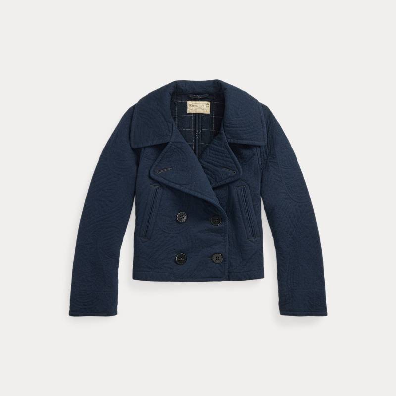 Kurzer gesteppter Jersey-Caban von RRL