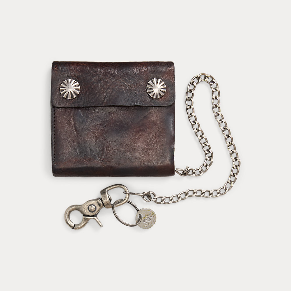 Lederbrieftasche mit Kette Lederbrieftasche mit Kette von RRL