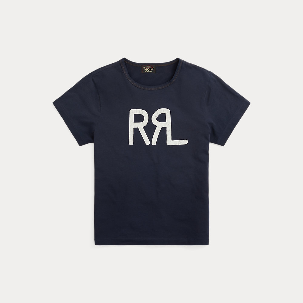 Logo-T-Shirt aus Baumwolljersey von RRL