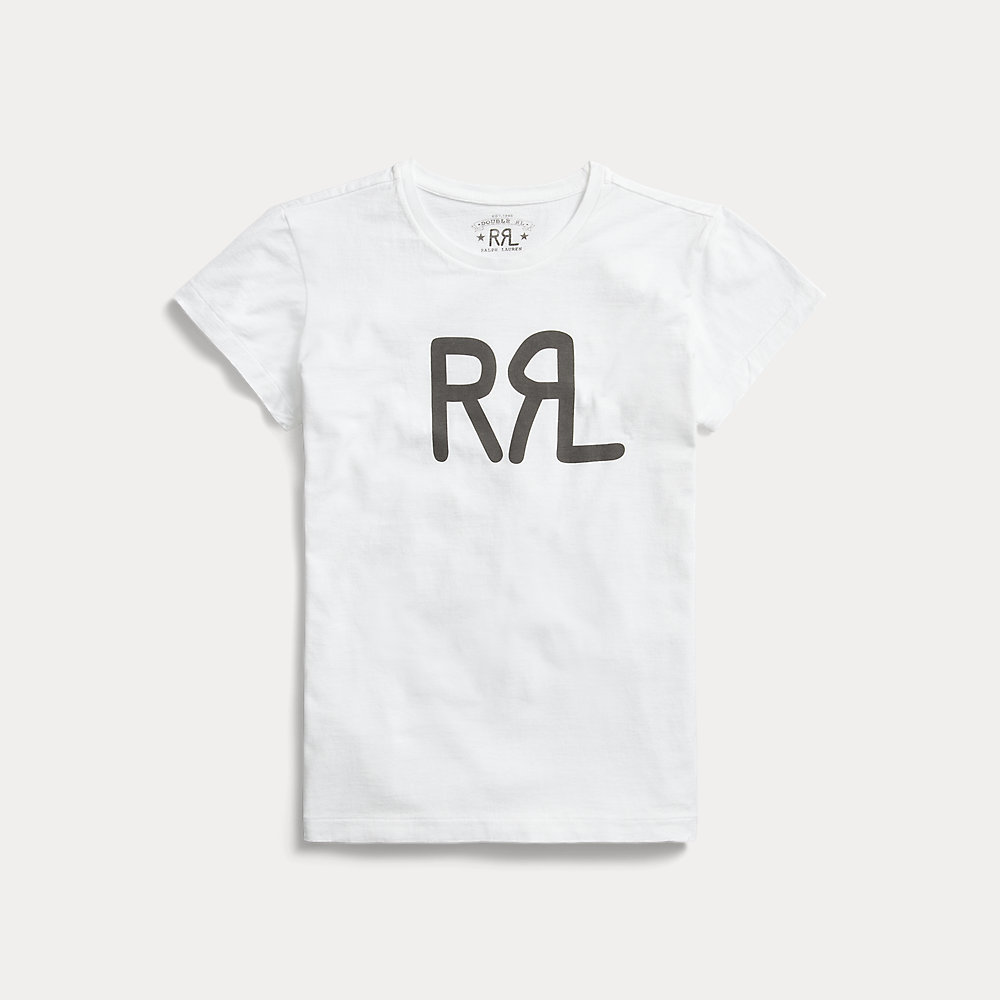 Logo-T-Shirt aus Baumwolljersey von RRL