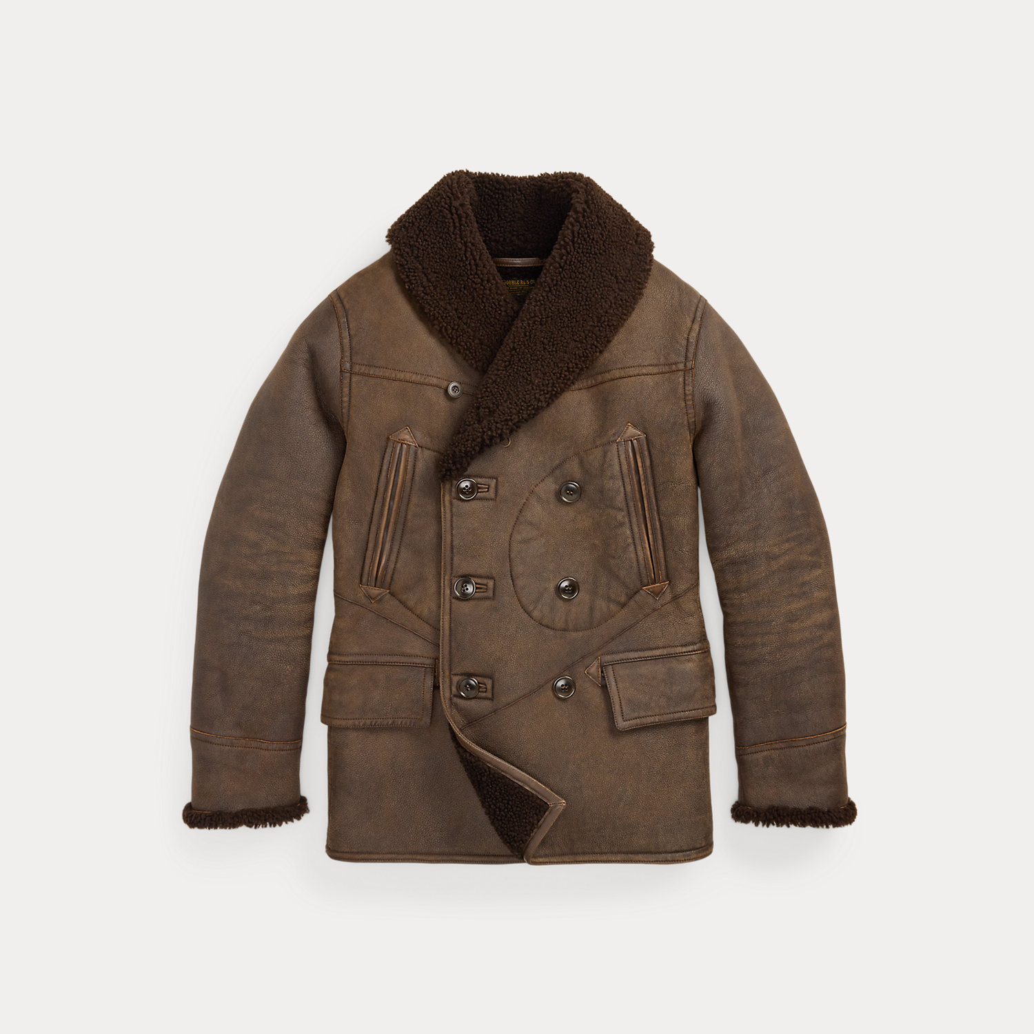 Mantel aus Lammfell von RRL