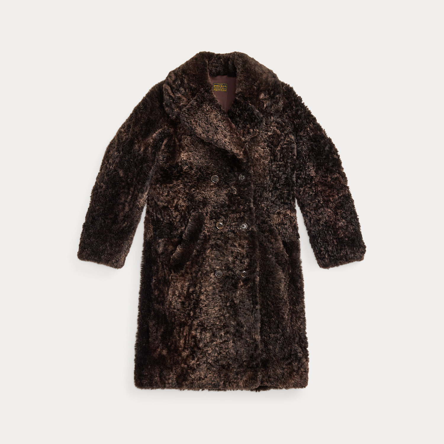 Mantel aus Lammfell von RRL